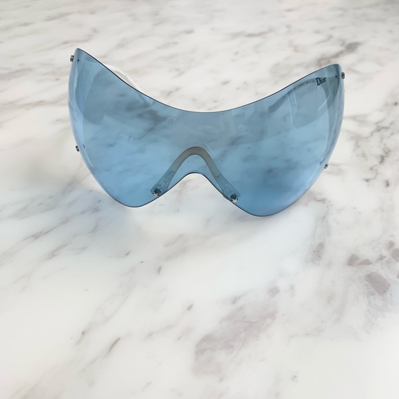 RARE Christian Dior John Galliano Ski 1 oversized shield sunglasses - Picture 5 of 10